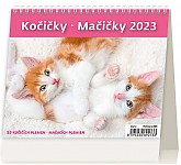 Stolní kalendář 2023 Kočičky