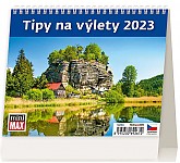 Stolní kalendář 2023 Tipy na výlety