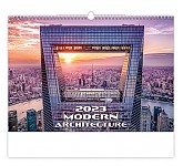 Nástěnný kalendář 2023 Kalendář Modern Architecture