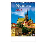 Nástěnný kalendář 2023 Kalendář Morava