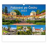 Nástěnný kalendář 2023 Kalendář Putování po Česku