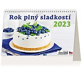 Stolní kalendář 2023 Rok plný sladkostí