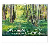 Nástěnný kalendář 2023 Kalendář Romantic Scenery