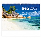 Nástěnný kalendář 2023 Kalendář Sea