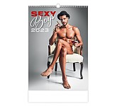 Nástěnný kalendář 2023 Kalendář Sexy Boys