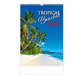 Nástěnný kalendář 2023 Kalendář Tropical Beaches